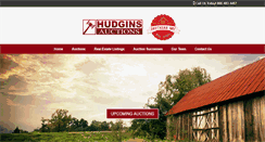 Desktop Screenshot of hudginsauctions.com